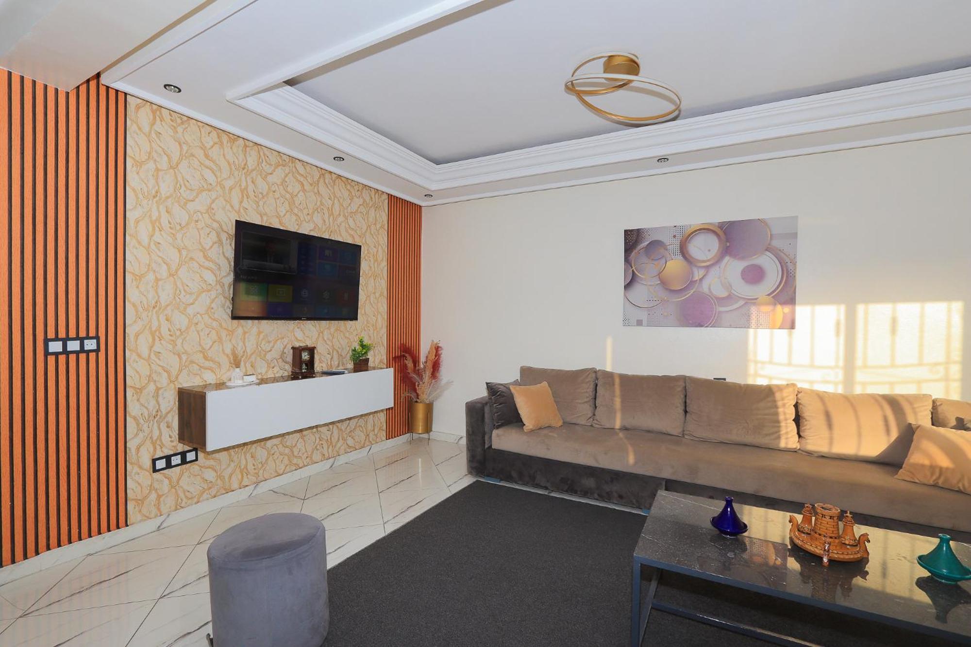 Duplex Familial 3 Chambres Au Coeur De La Corniche De Tanger Luaran gambar