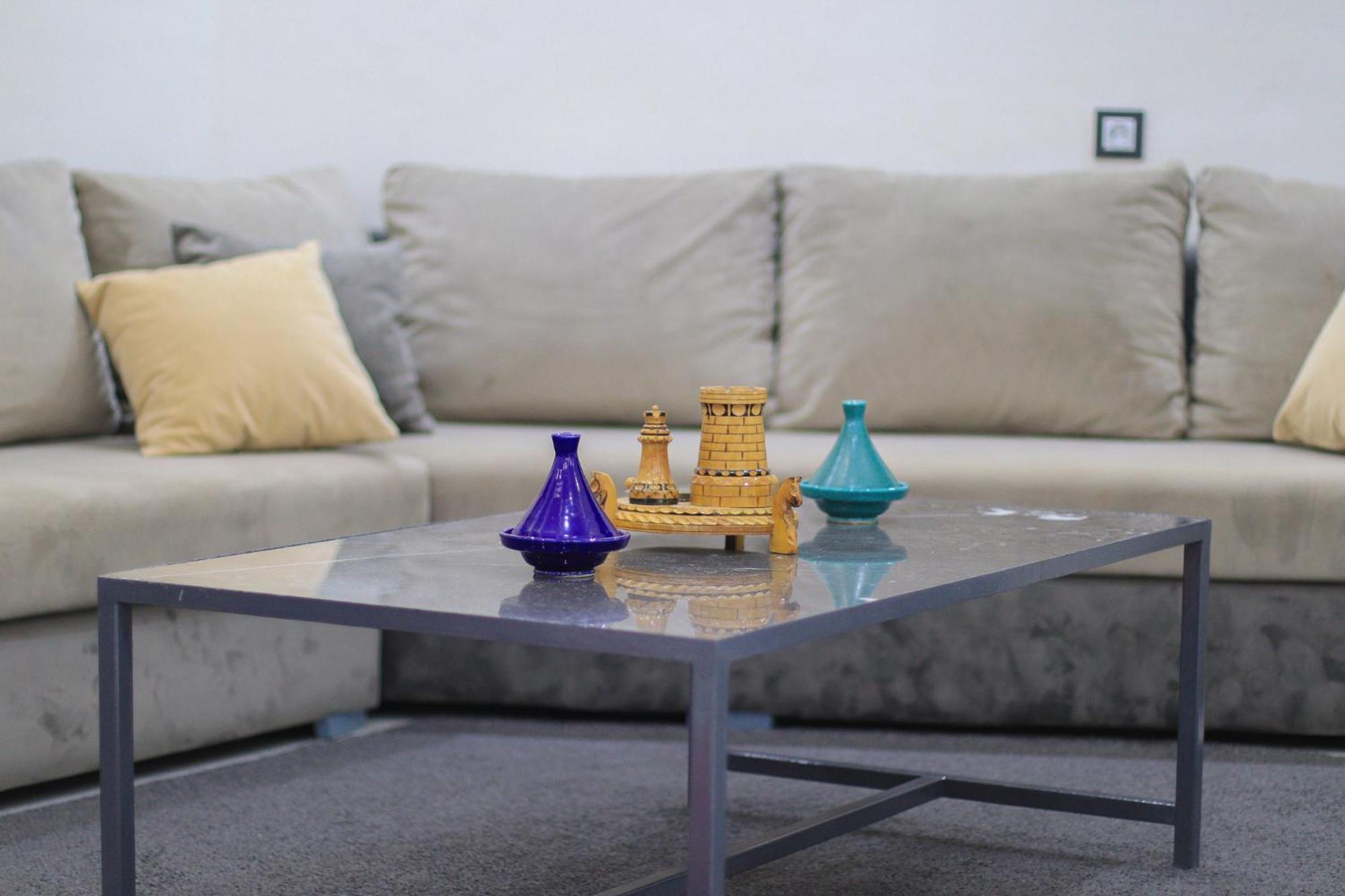 Duplex Familial 3 Chambres Au Coeur De La Corniche De Tanger Luaran gambar